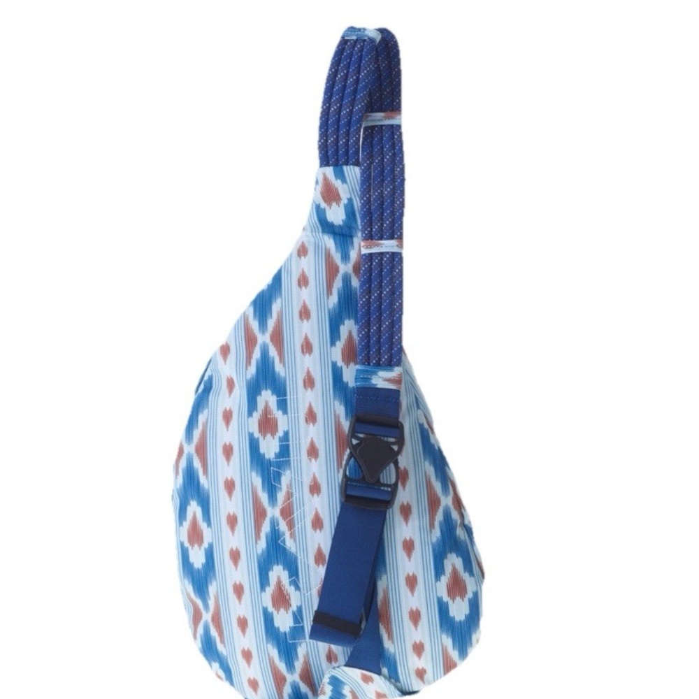 KAVU Mini Rope Sling ~ River Ikat Water Resistant Poly ~ NWT - Picture 2 of 5